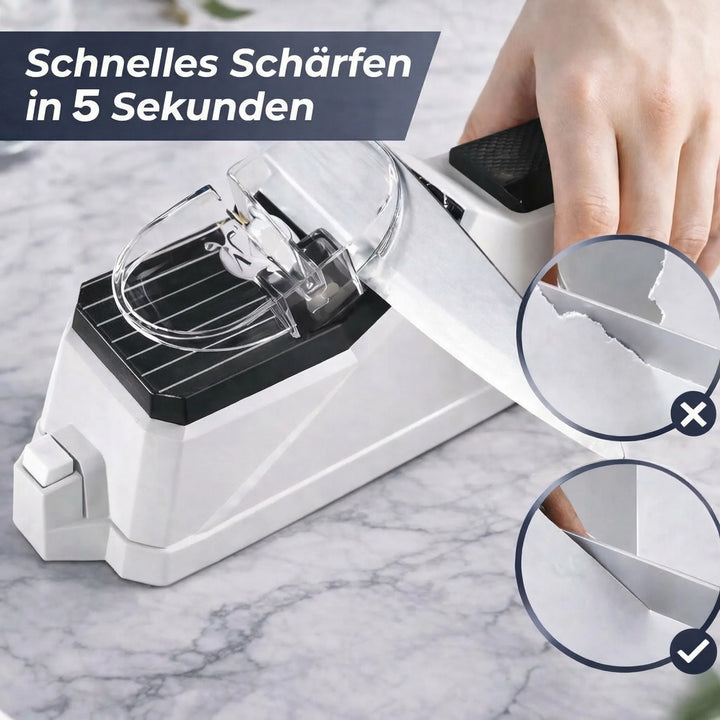 Elektrisk knivsliber | Nem knivslibning | Slibemaskine til knive | Schärfix