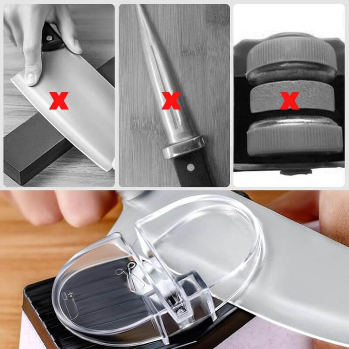 Elektrisk knivsliber | Nem knivslibning | Slibemaskine til knive | Schärfix