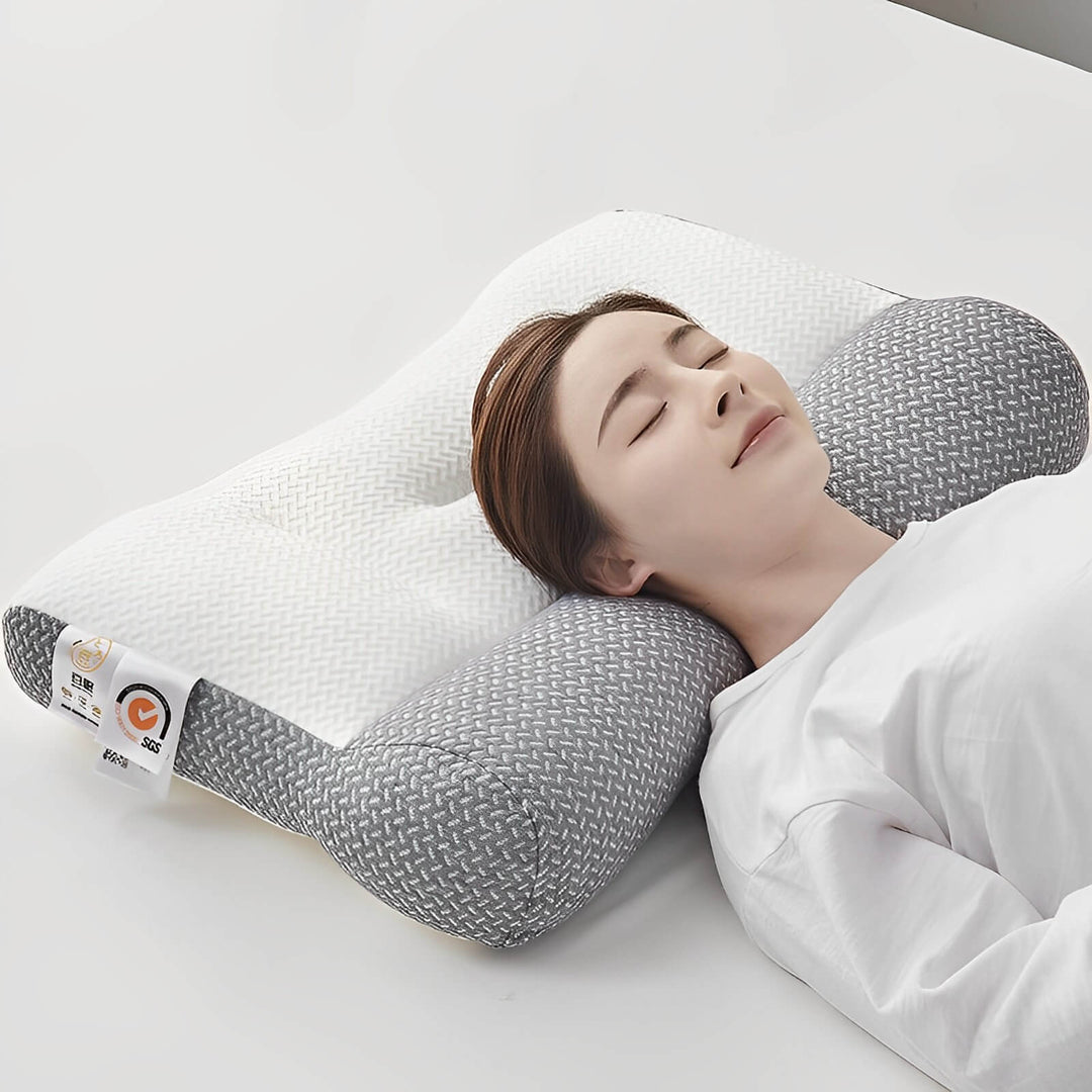 Ergonomisk pude, grå - OrthoComfort