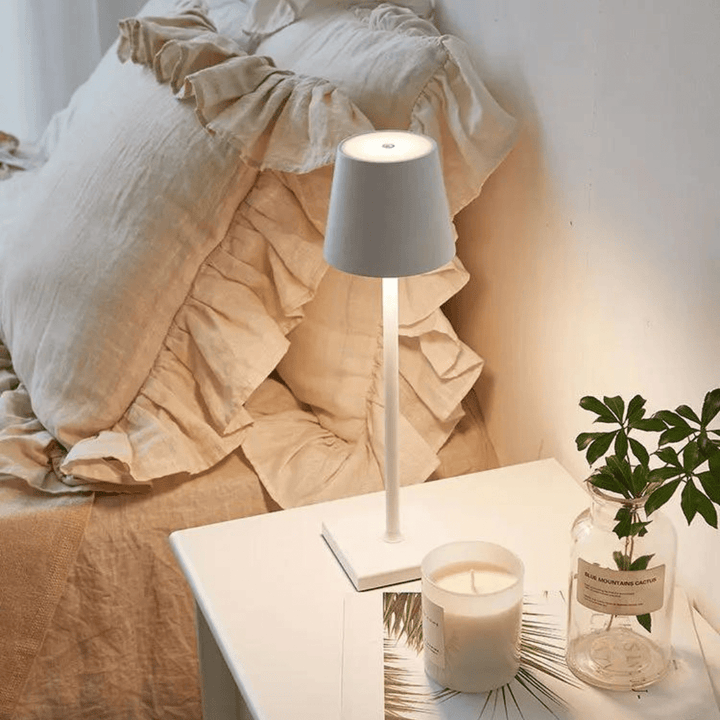 EternoLight | Trådløs bordlampe – hyggelig belysning til hjem og have