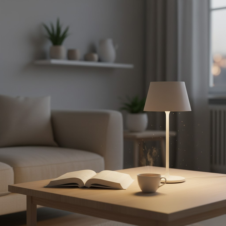 EternoLight | Trådløs bordlampe – hyggelig belysning til hjem og have