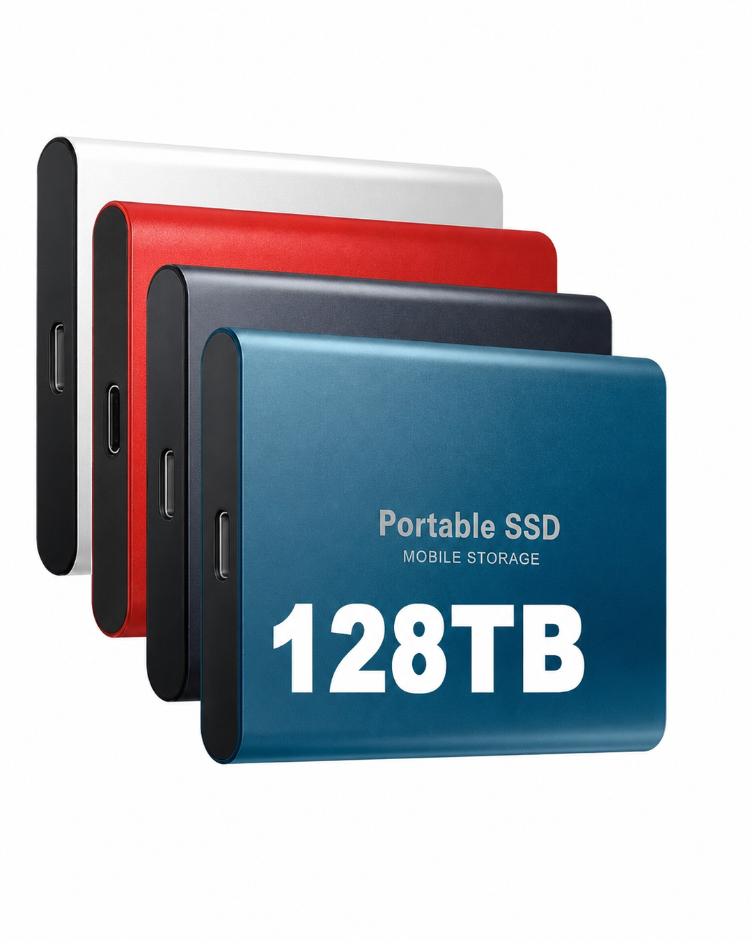 Kompakt 128 TB SSD til store datamængder