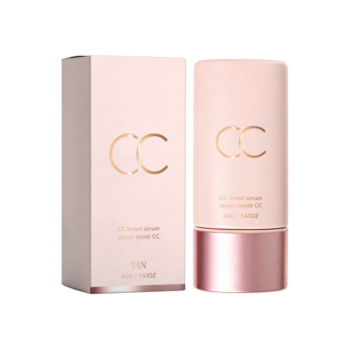CC Color Correcting Tinted Serum, Hydrating Light Coverage Skin Tone Evener CC Cream