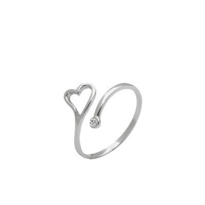 Loving-Heart Open-End Ring For Women