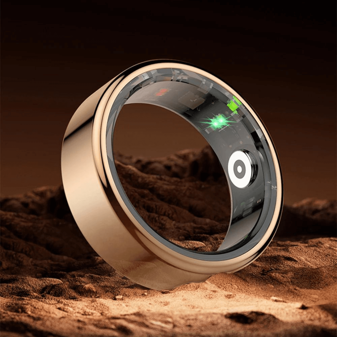 Sundhedstracker-ring i titanium – VitaRing
