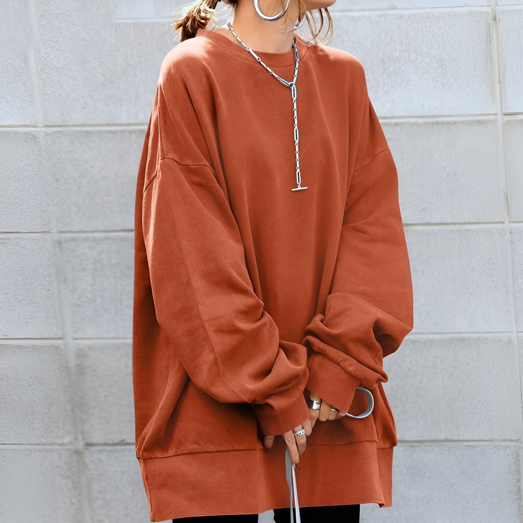 Oversized sweater – Afslappet strikstil