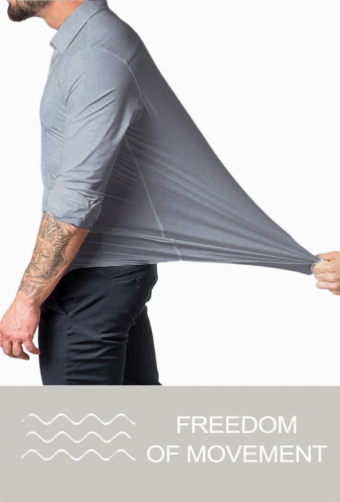 Slim fit-herreskjorte til foråret 2026 – strygefri – David