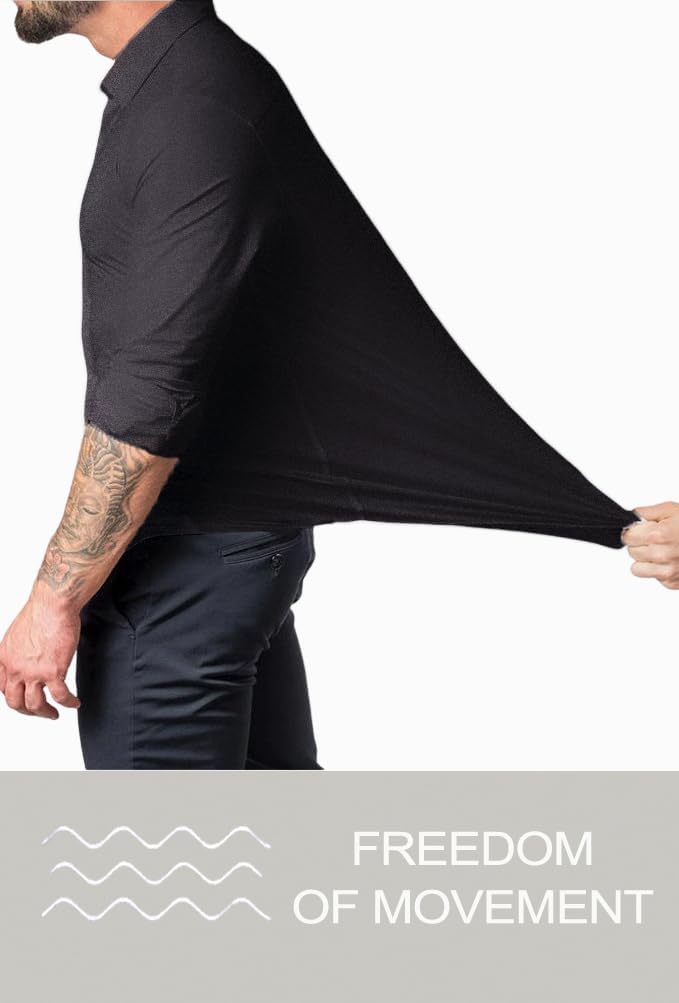 Slim fit-herreskjorte til foråret 2026 – strygefri – David