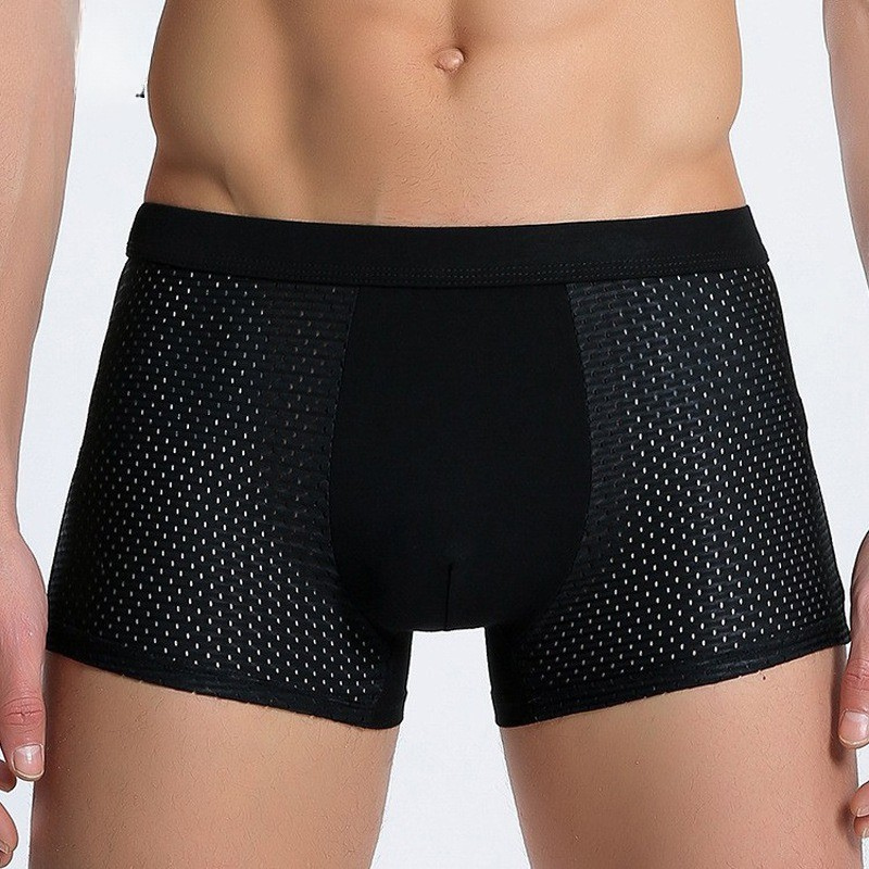 Boxershorts i bambus til mænd, sæt | Åndbart og behageligt undertøj