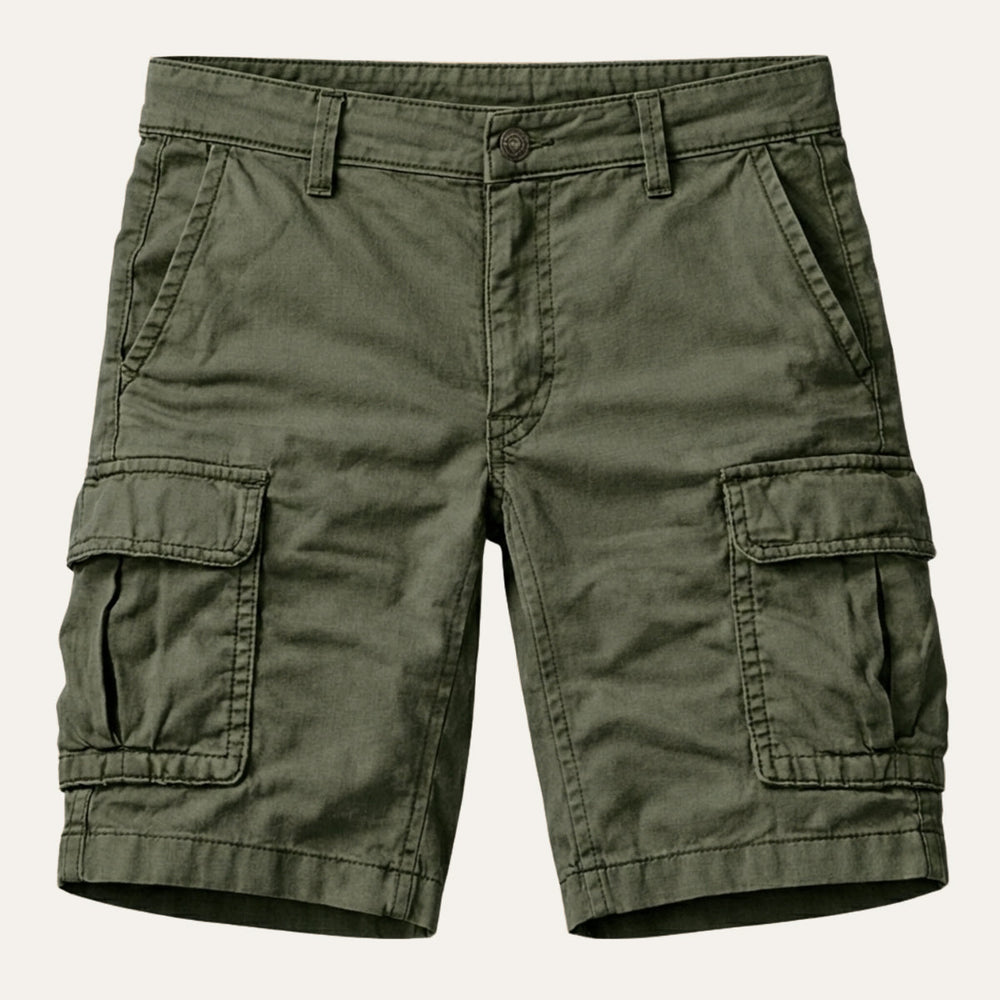 Cargoshorts til herrer med klaplommer