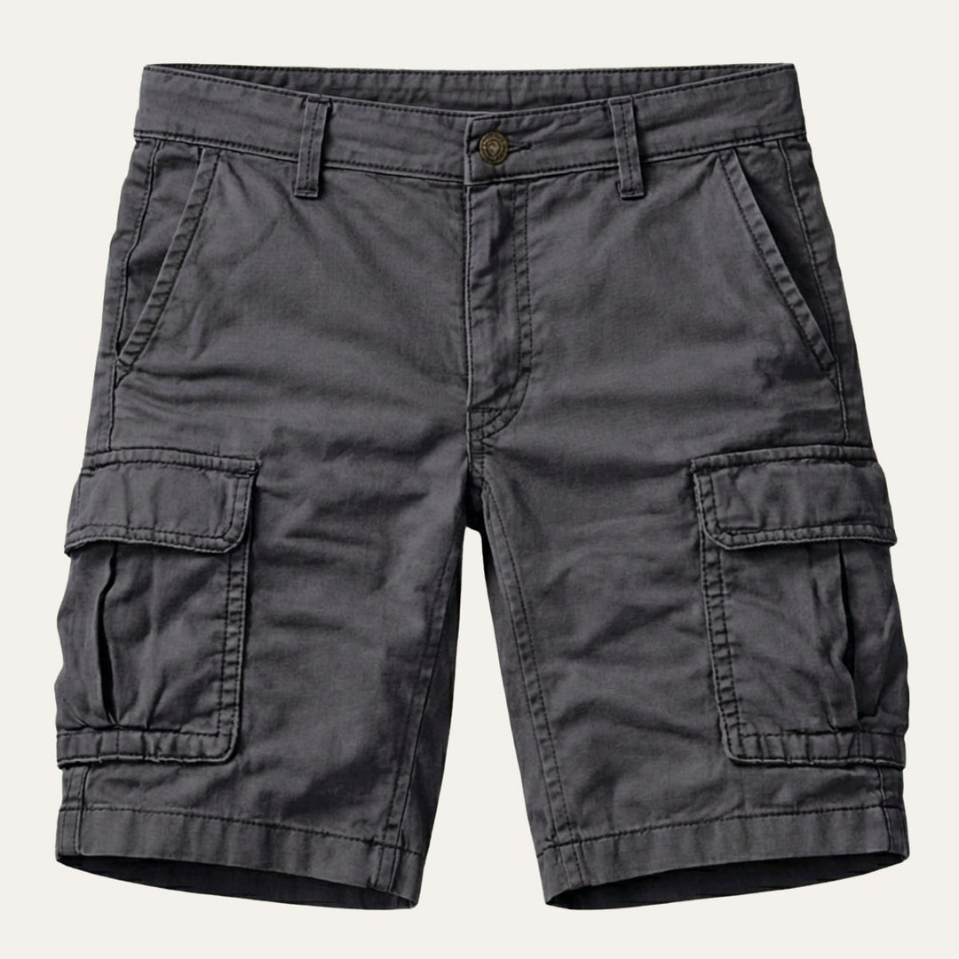 Cargoshorts til herrer med klaplommer