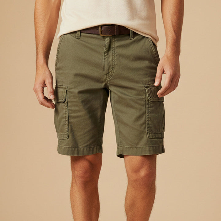 Cargoshorts til herrer med klaplommer