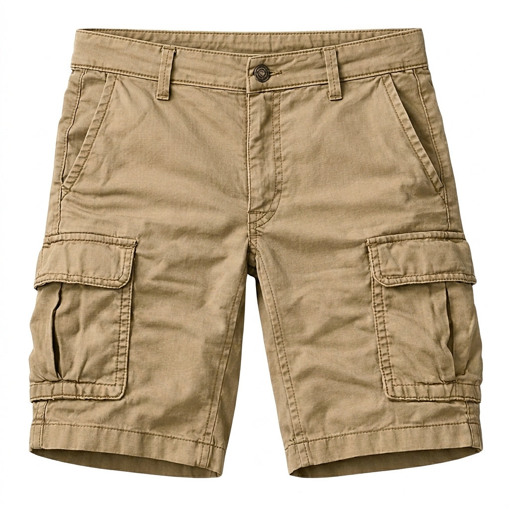 Cargoshorts til herrer med klaplommer