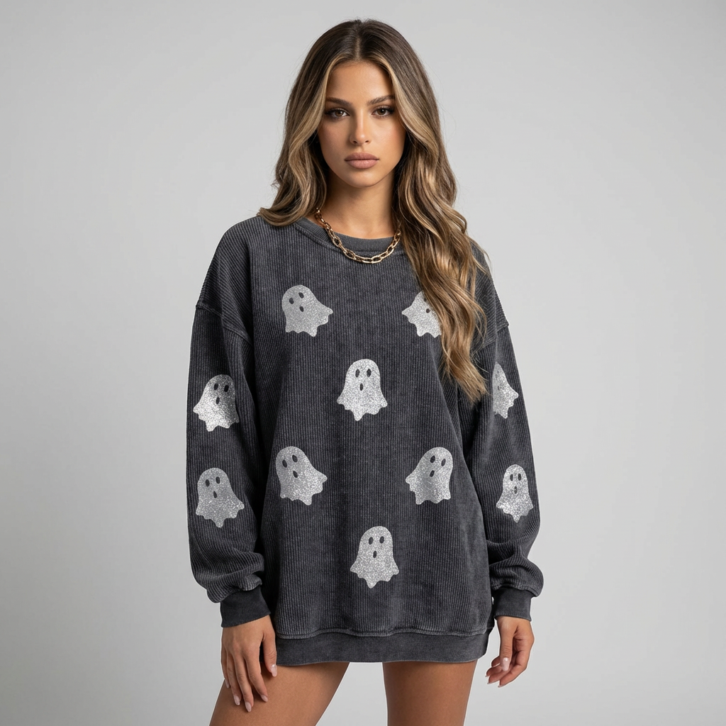 Kvinders Oversized Crewneck Sweatshirt