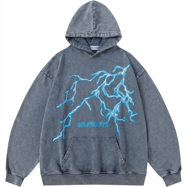 Unisex Oversized Grafisk Hoodie 3D Print