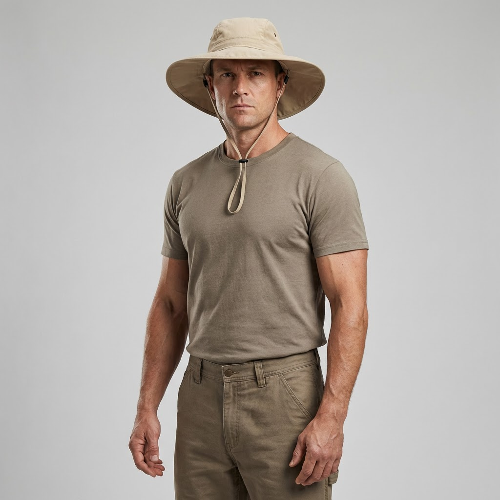 Mænds UPF 50+ Bucket Solhat