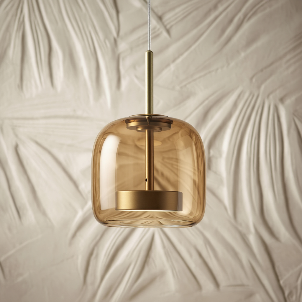 Astrid - Moderne nordisk pendel i glas