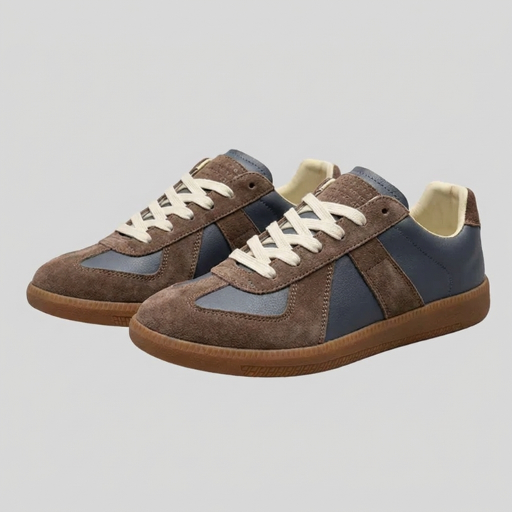 Herre Retro Platform Sneakers