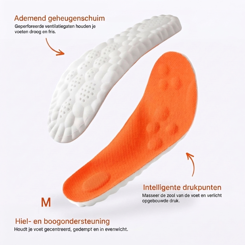 Indlægssåler til plantar fasciitis