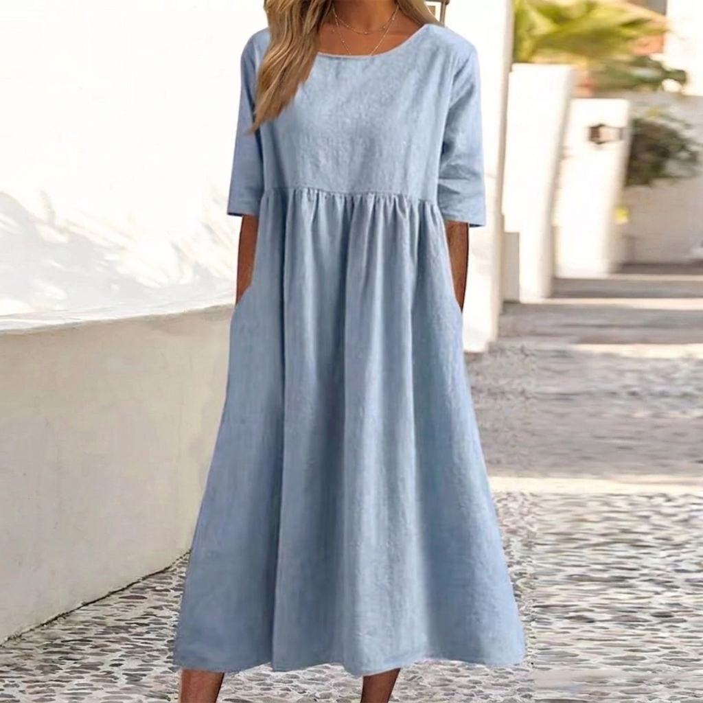 Kvinders elegante casual kjole