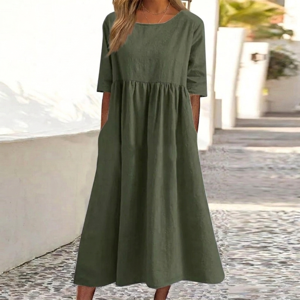Kvinders elegante casual kjole