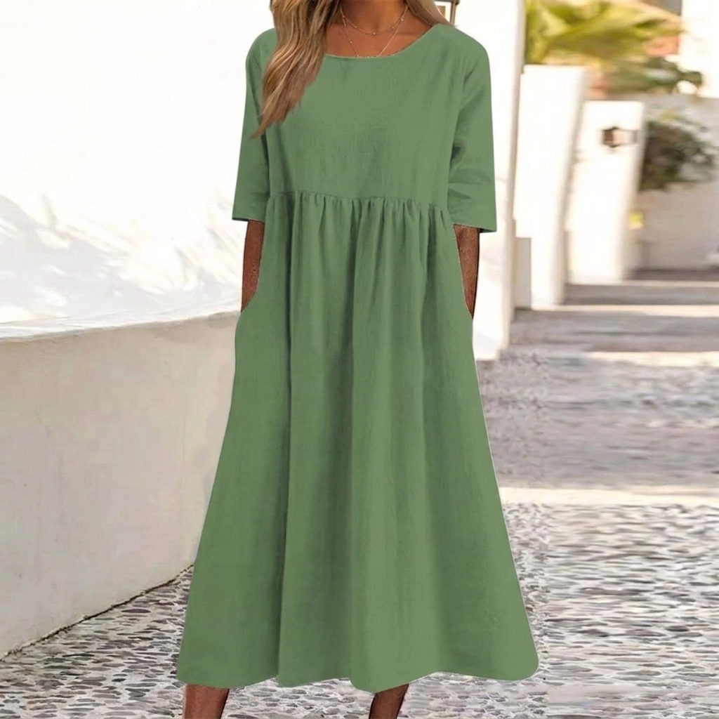 Kvinders elegante casual kjole