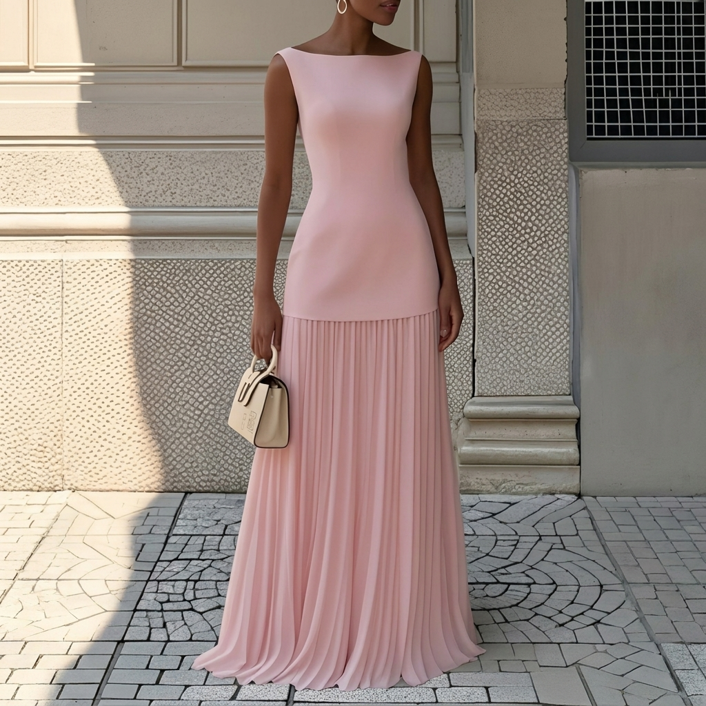 Elegant Kvinders Ærmeløs Vest Kjole