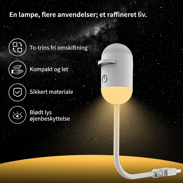 Natlampe til soveværelset – sengelampe