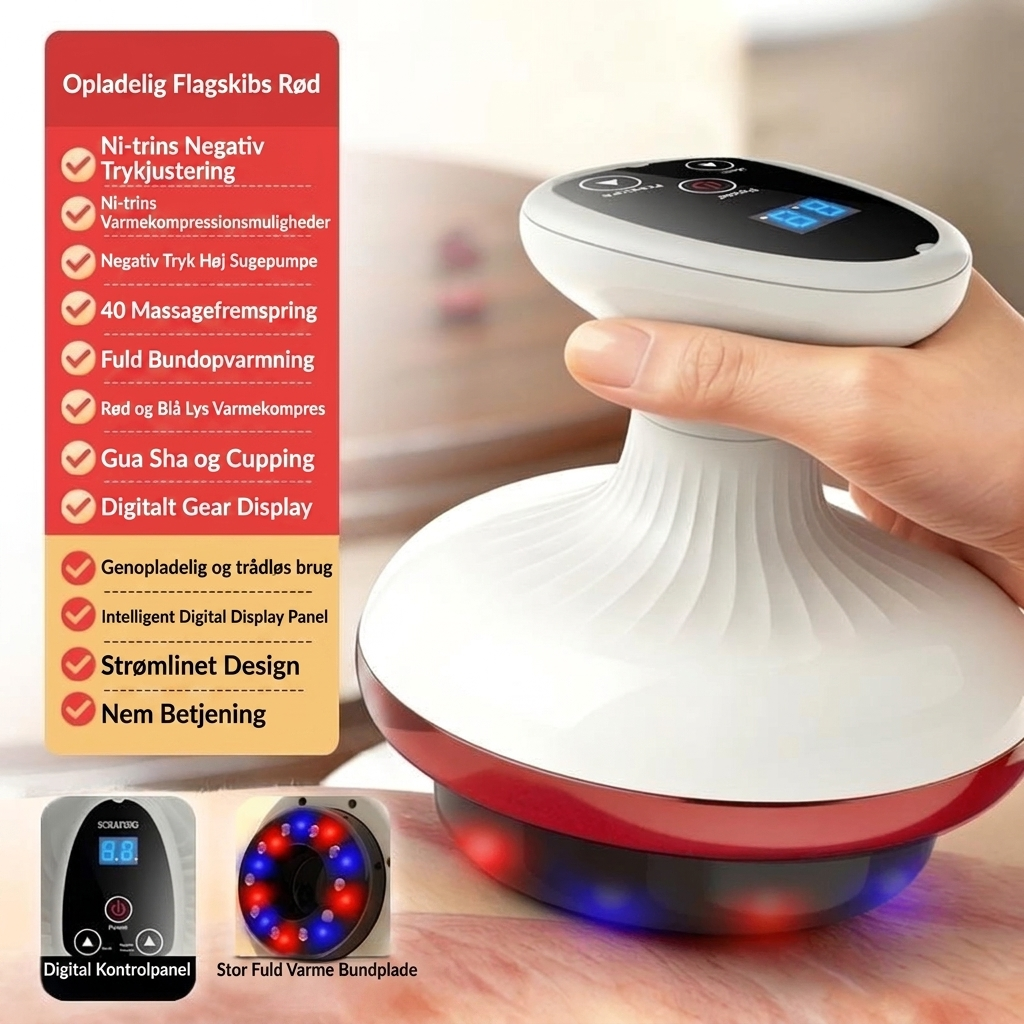 Elektrisk Gua Sha Bræt Massager