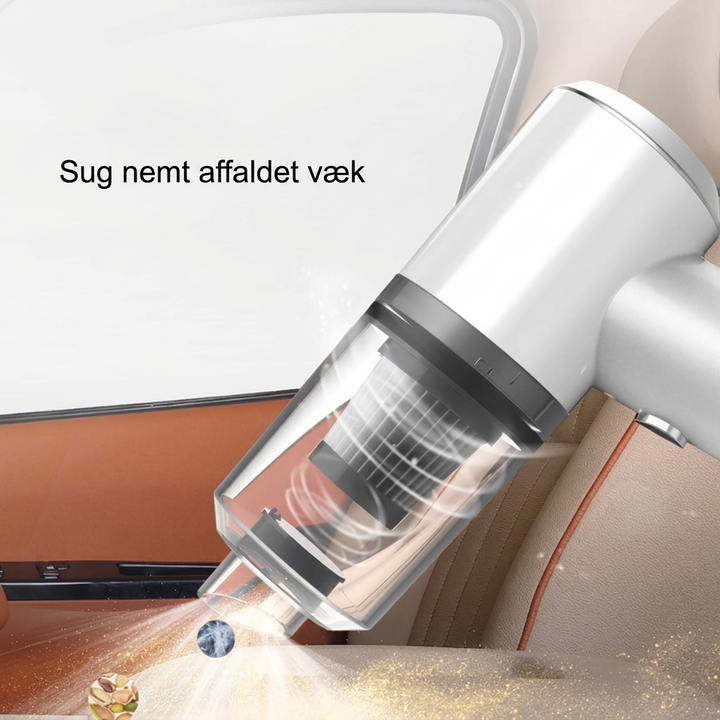 Kompakt Trådløs Bilstøvsuger
