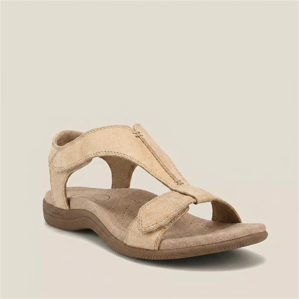 Kvinders Platform Wedge Strop Sandaler