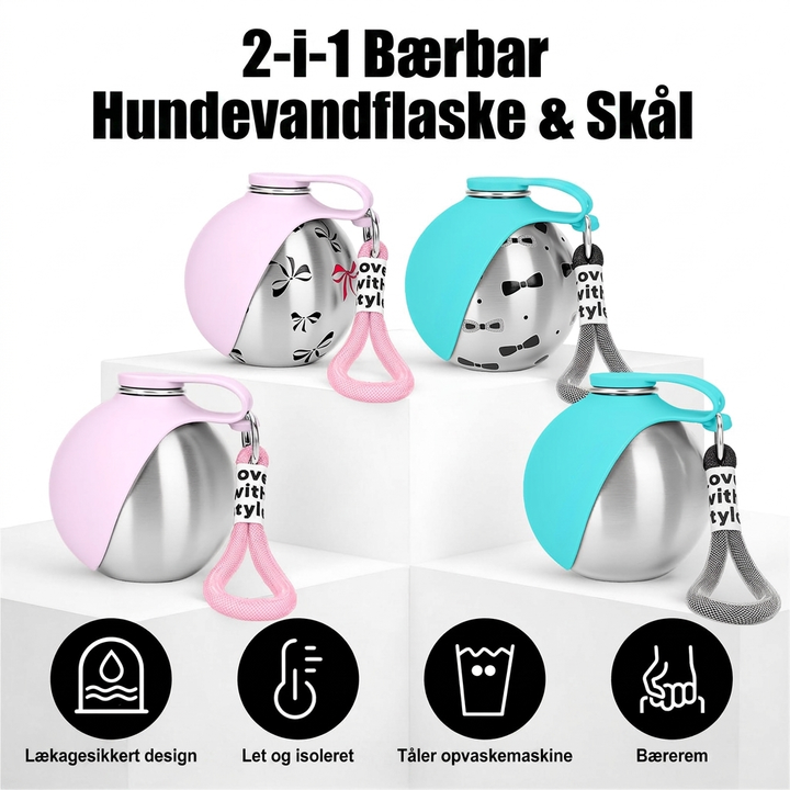 Bærbar Vandflaske til Hunde