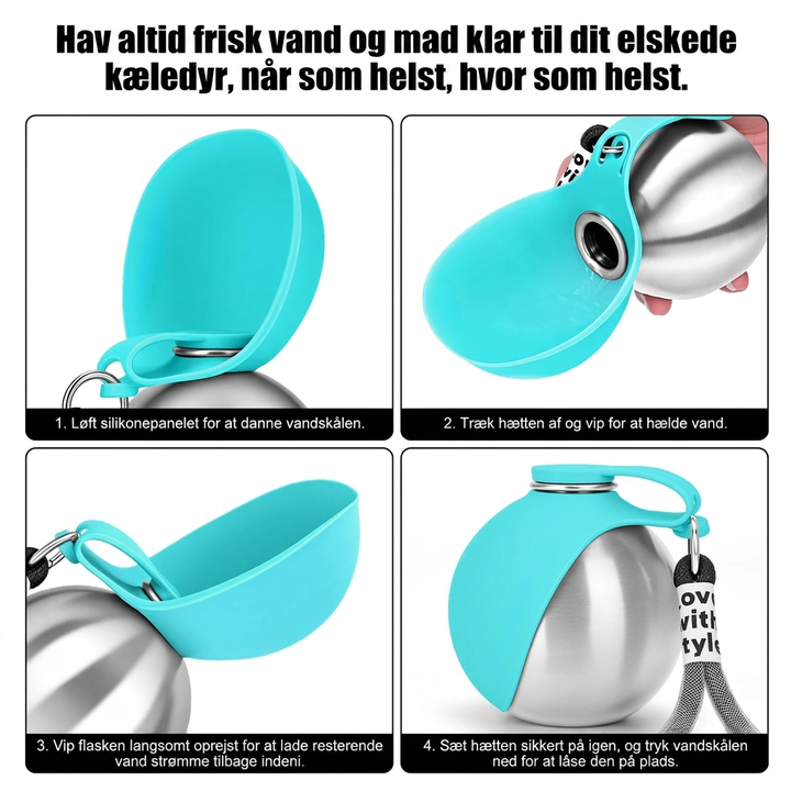 Bærbar Vandflaske til Hunde