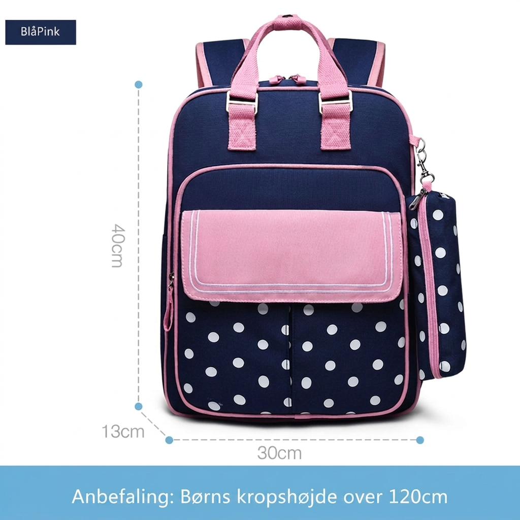Rygsæk til grundskoleelever