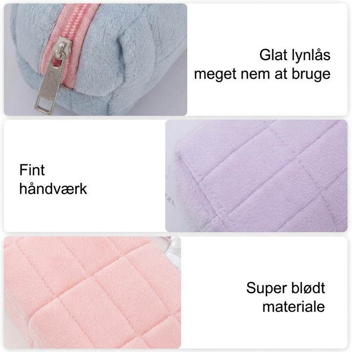 Japansk Flot Pude Cosmetic Bag