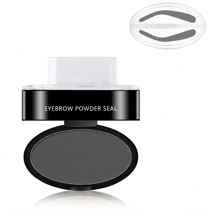 Øjenbryn Pulver Stempel & Skabelon Makeup Sæt