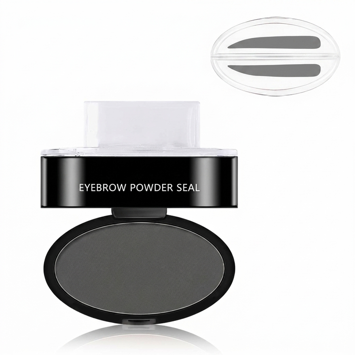 Øjenbryn Pulver Stempel & Skabelon Makeup Sæt