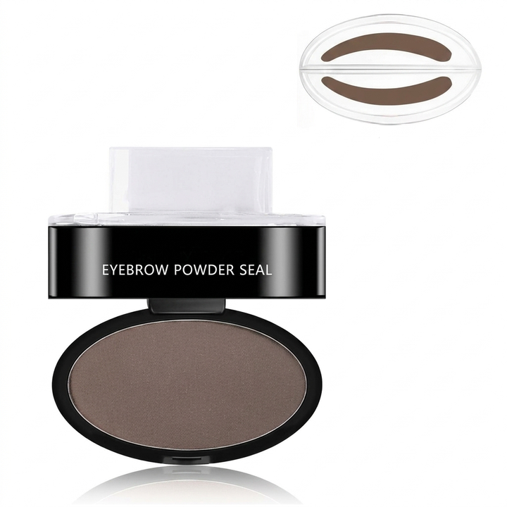 Øjenbryn Pulver Stempel & Skabelon Makeup Sæt