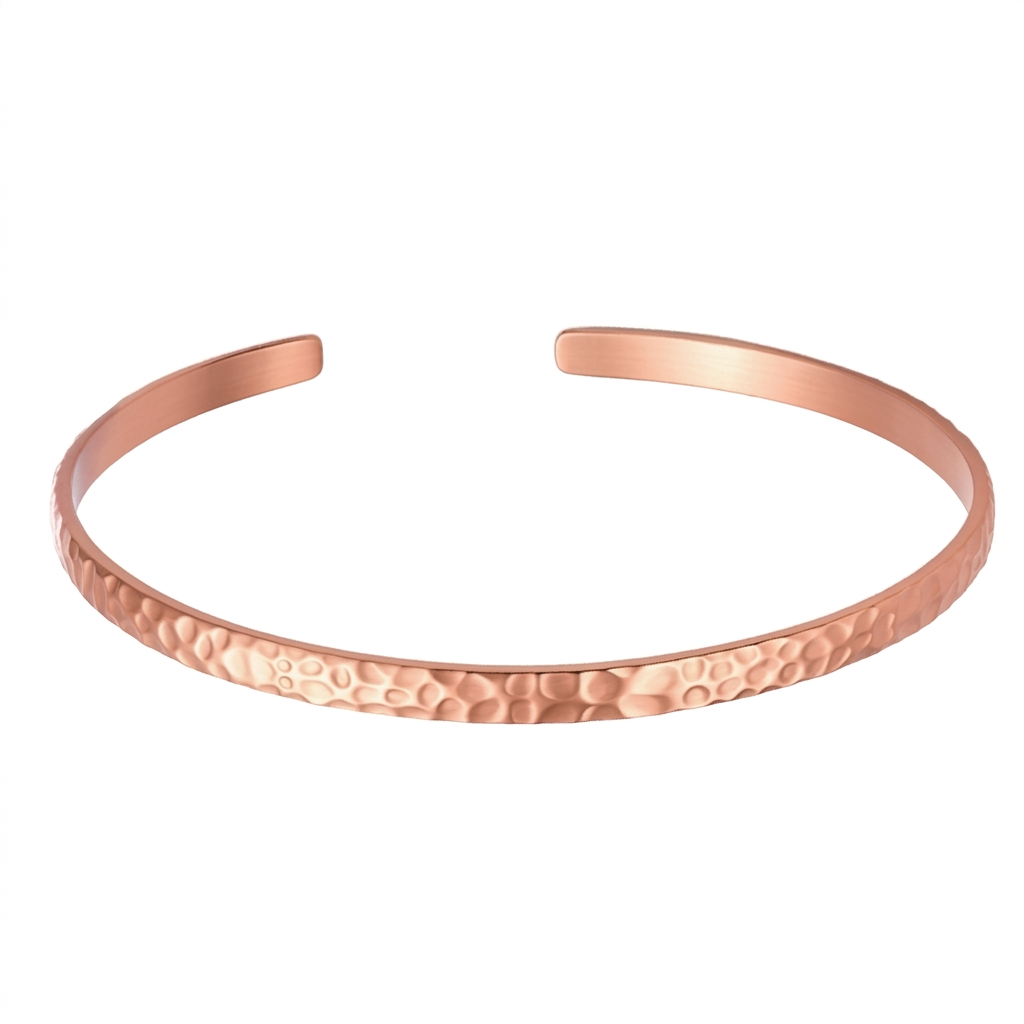 Justerbar Ren Kobber Anklet