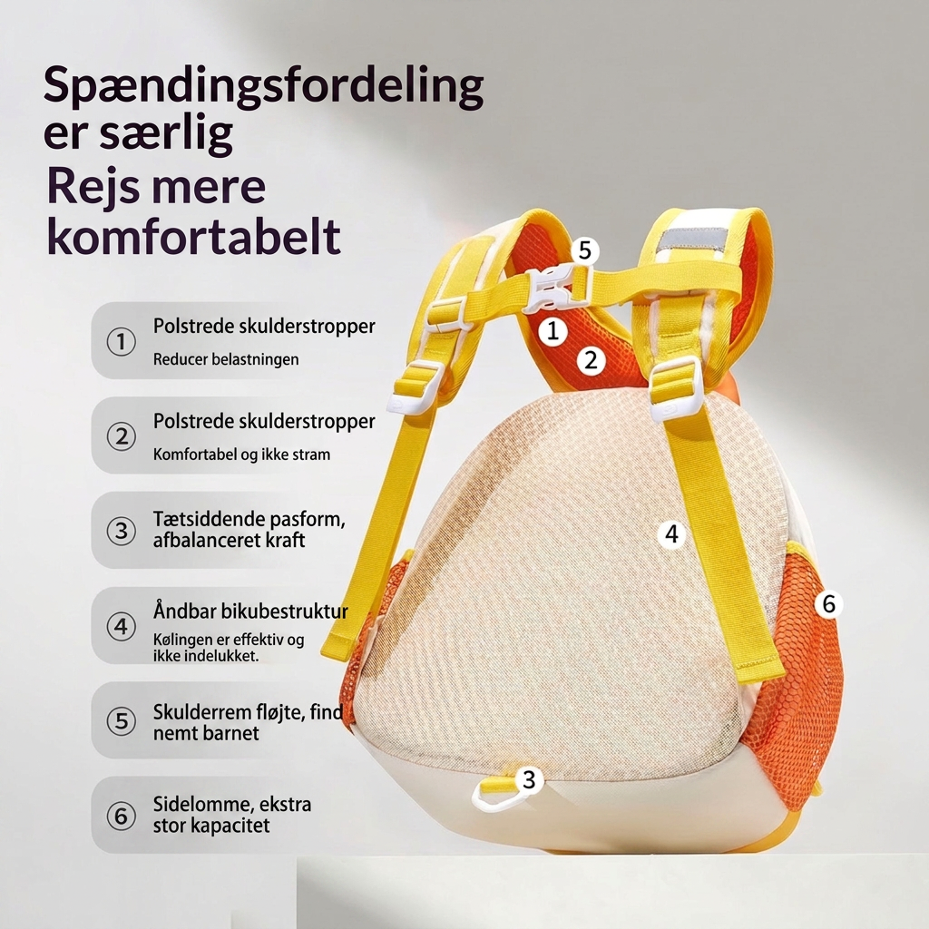 Sød Tegneserie Mini Rygsæk til Piger