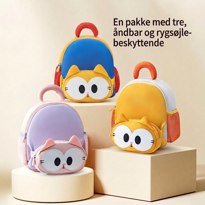 Sød Tegneserie Mini Rygsæk til Piger