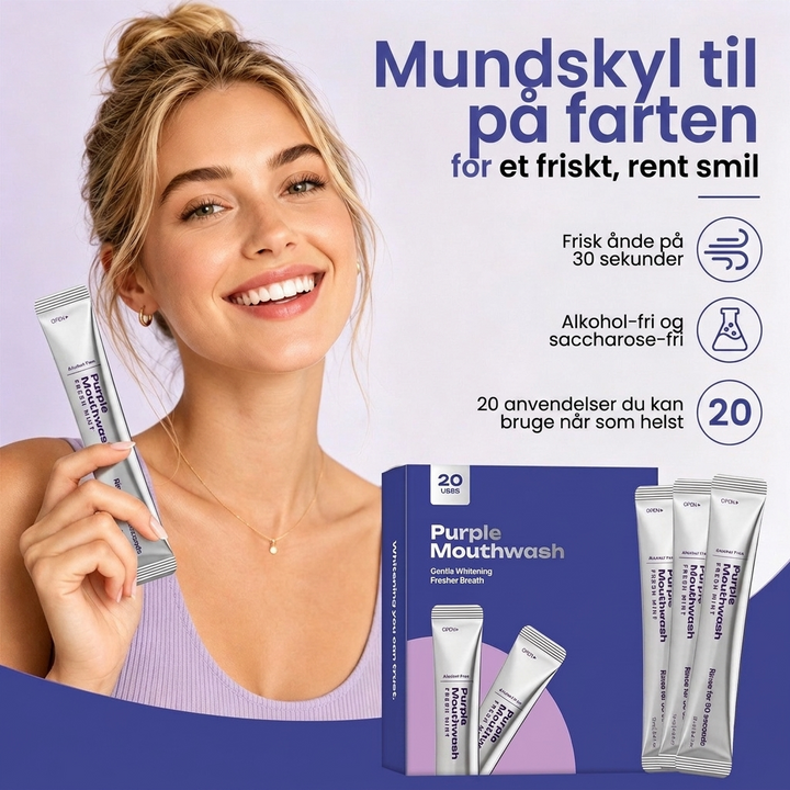 Mint Bærbar Mundskyl 20stk