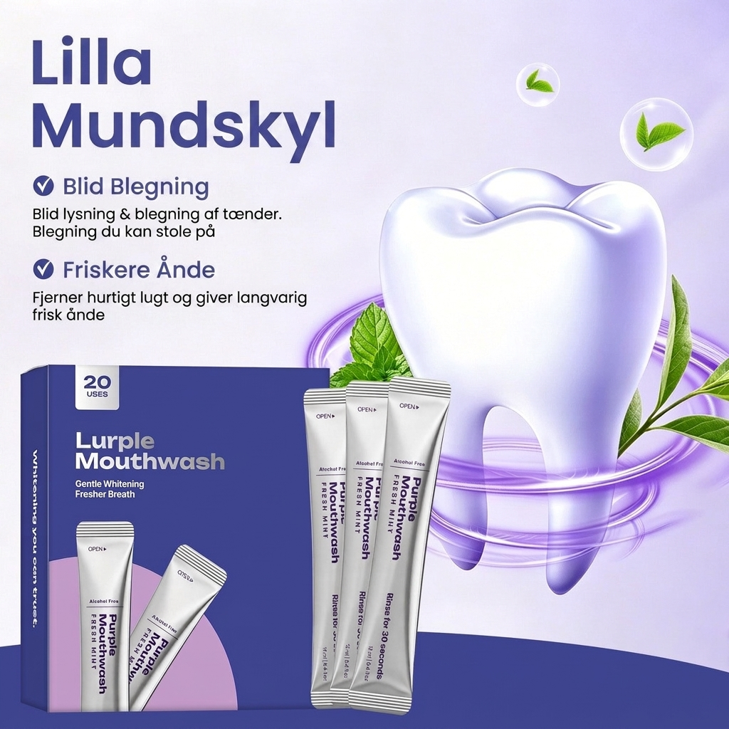 Mint Bærbar Mundskyl 20stk
