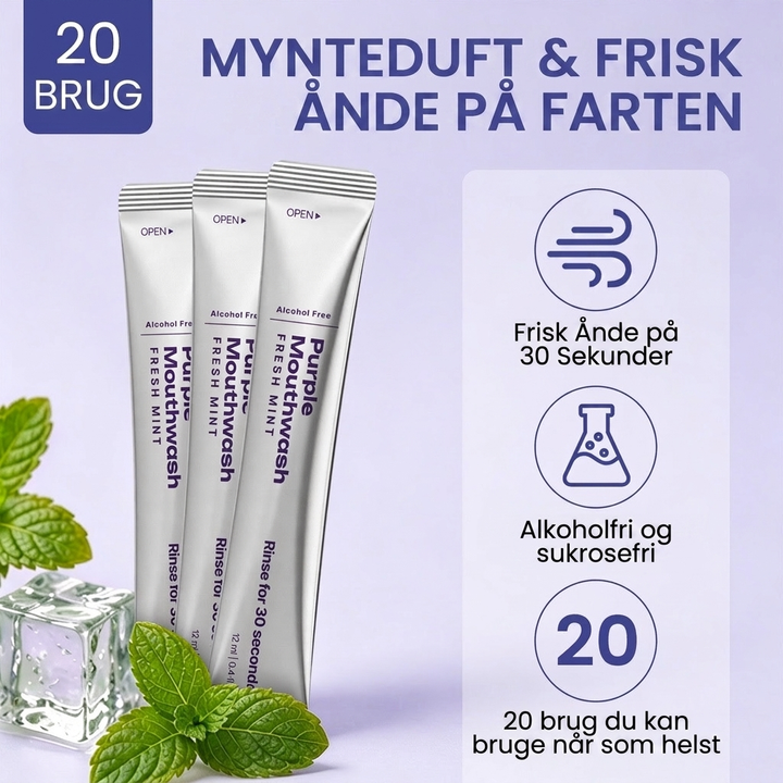 Mint Bærbar Mundskyl 20stk