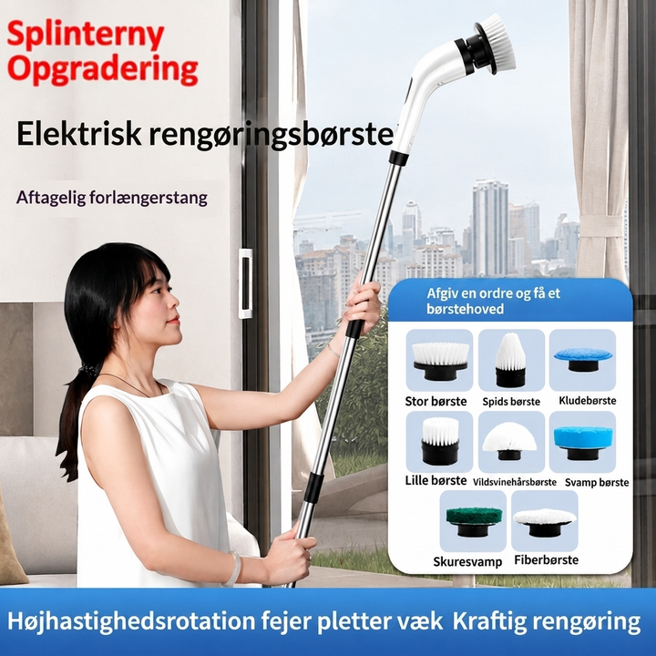 Elektrisk Rengøringsbørste