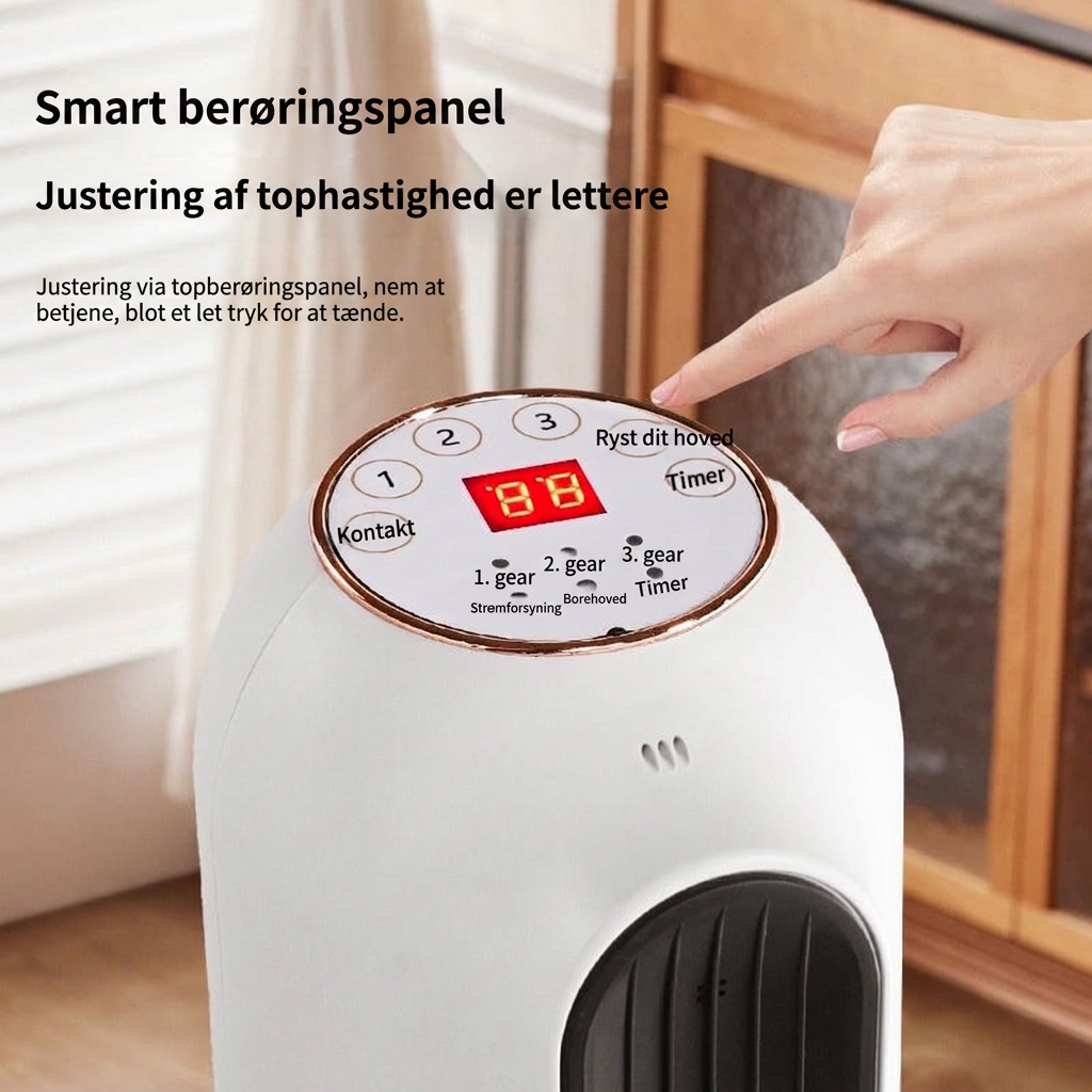 Smart tårnventilator uden rotorblade