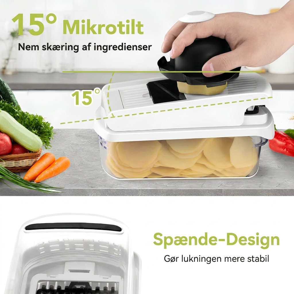 15-i-1 Grøntsags Hakker