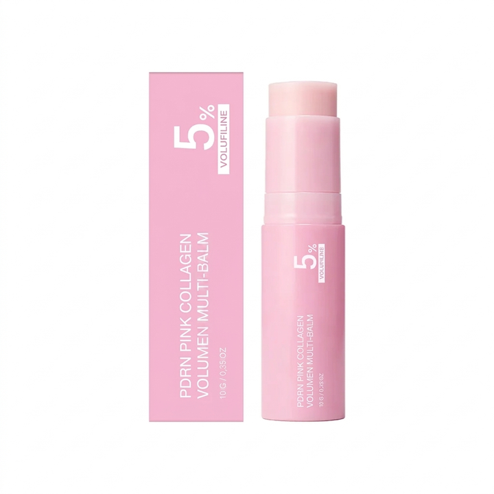 PDRN Lyserød Collagen Volume Multi Balm Stick