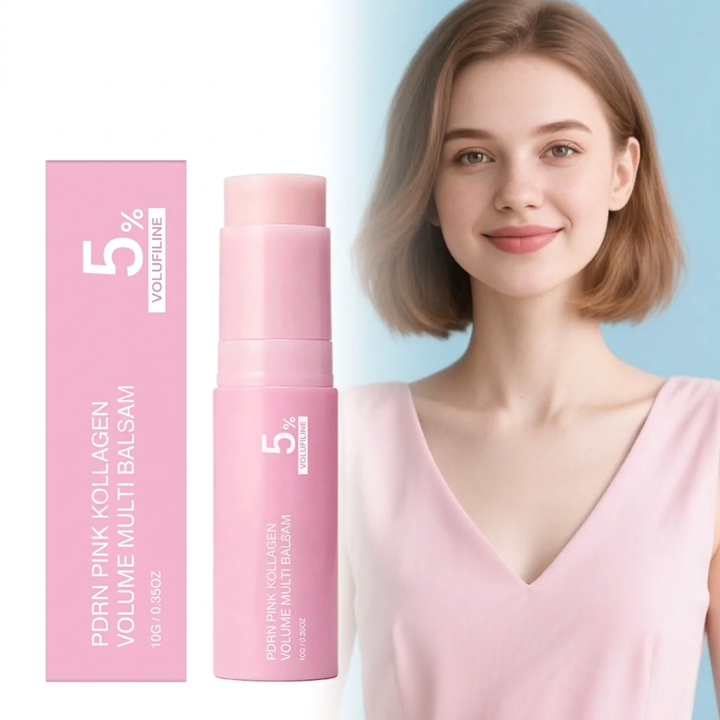 PDRN Lyserød Collagen Volume Multi Balm Stick