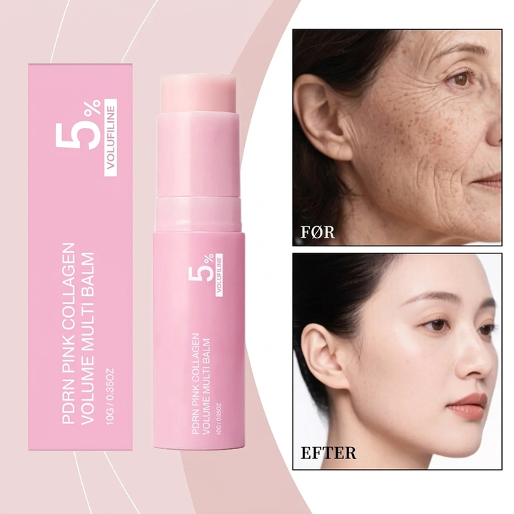 PDRN Lyserød Collagen Volume Multi Balm Stick